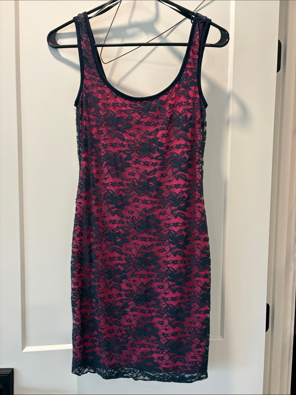 Lily Rose Women's Navy & Hot Pink dress